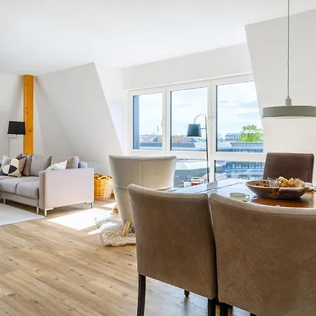 Apartmán Sonniges City-apartment Mit Terrasse Ueber Den Daechern Von