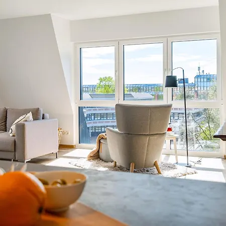 Apartmán Sonniges City-apartment Mit Terrasse Ueber Den Daechern Von *